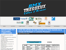 Tablet Screenshot of bmx-tregueux.fr